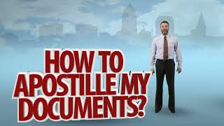Apostille services. How to apostille my documents in the USA