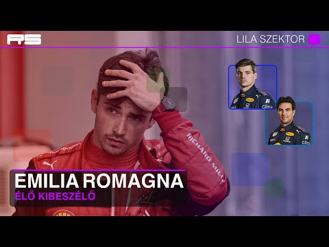 A pálya ami büntet - Emilia Romagna nagydíj, ÉLŐ kibeszélő