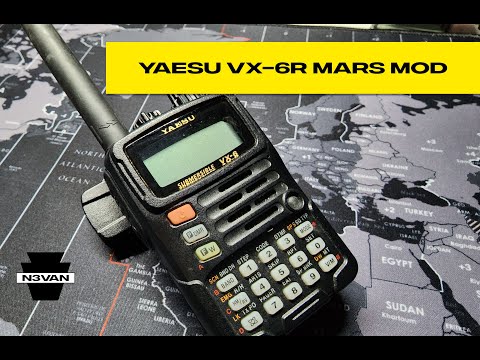 Yaesu VX-6R MARS Mod