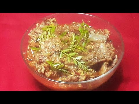 Chili Lamb Fenugreek Leaf Bowl/Dinner Recipes/Chili Recipes/Lamb Recipes/Fenugreek Leaf Recipes 1498
