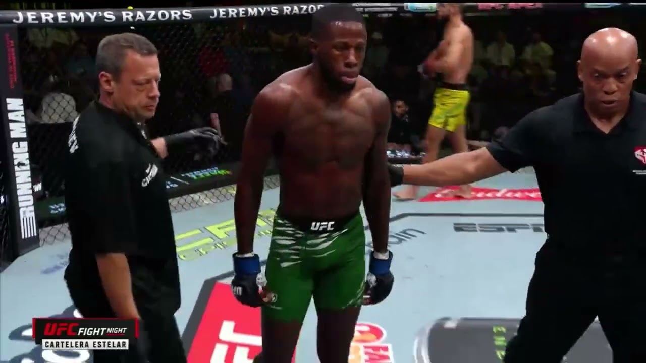 UFC | Bonfim duerme a Brown con un rodillazo a la cabeza | PELEA COMPLETA