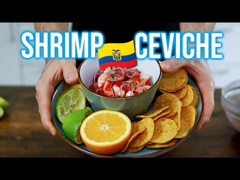 Refreshing, Healthy & High in Protein: Ecuadorian Shrimp Ceviche Recipe