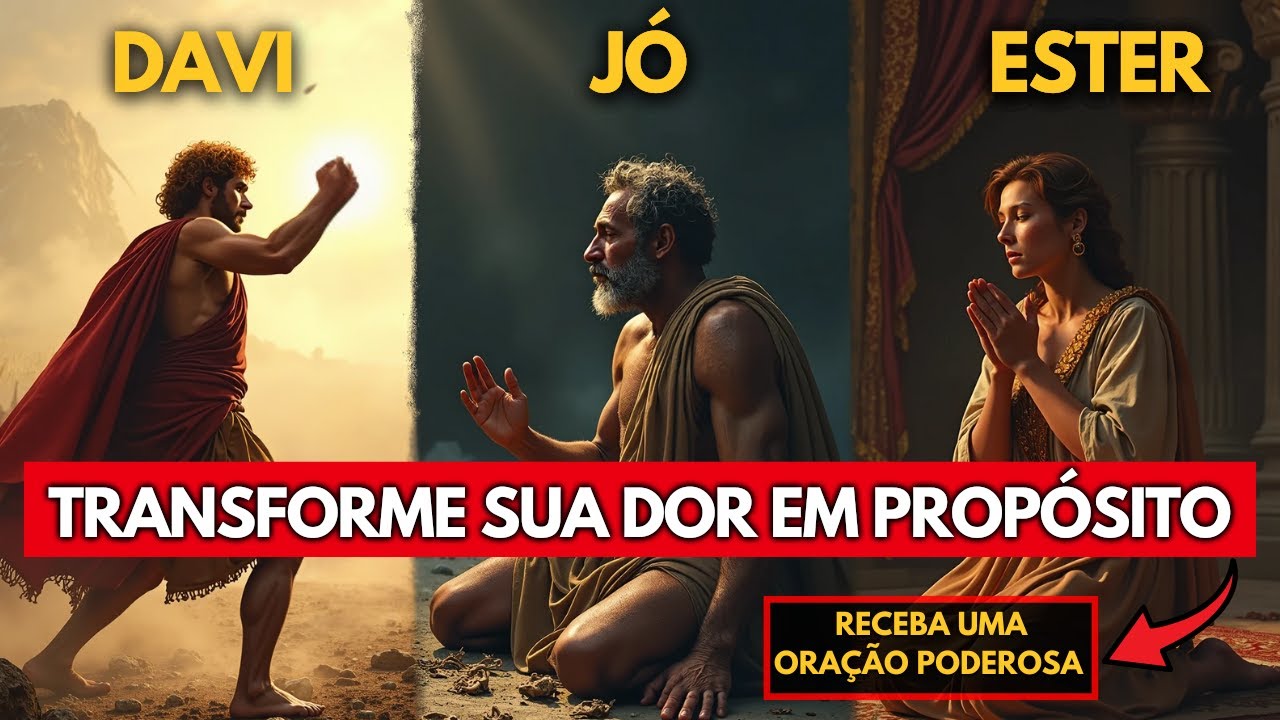 🔑Transforme Sua Dor em Propósito! O Segredo de Davi! O DESÍGNIO