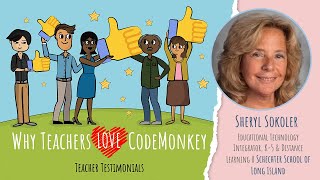 Coding with CodeMonkey - Testimonial with Sheryl Sokoler