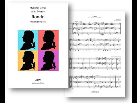 Mozart Rondo - String Trio