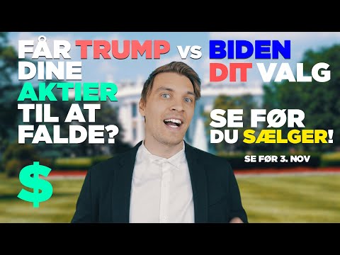 Falder danske aktier efter USA's præsidentvalg? (Hvordan påvirker præsidentvalget aktiemarkedet?)
