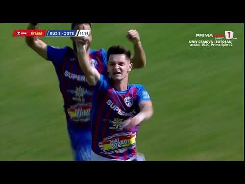 GOL SENZAȚIONAL în Liga 2! Gloria Buzău egalează Steaua, revine de la 0-2