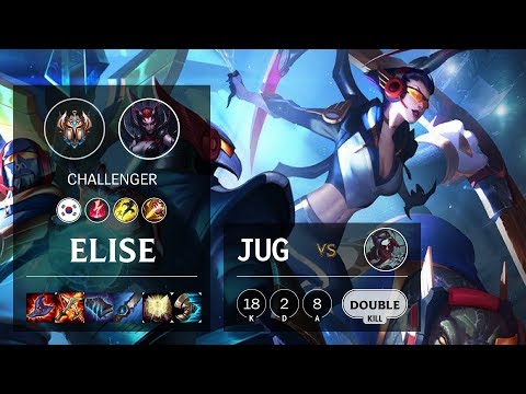 Elise Jungle vs Kayn - KR Challenger Patch 10.10