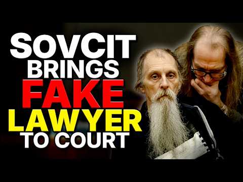Sovereign Citizen: Fake Plate. Fake Lawyer. Real Judge