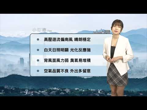 2025/03/24 高壓迴流偏南風晴朗穩定 白天日照明顯光化反應強