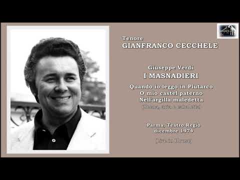 Tenore GIANFRANCO CECCHELE - I Masnadieri "O mio castel paterno" (Scena, aria e cabaletta) (Live)