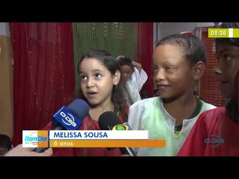 BOM DIA NEWS (08 11) CORREIOS LANÇA SUA CAMPANHA DE NATAL EM ESCOLA PíšBLICA