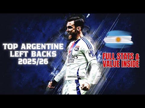 Top Argentine Left Backs in 2025/26 Season 🇦🇷🔥