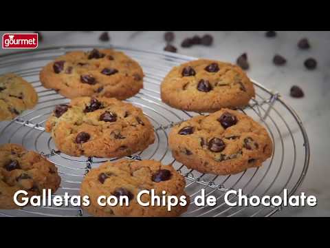 Receta Galletas con Chips de Chocolate | Gourmet