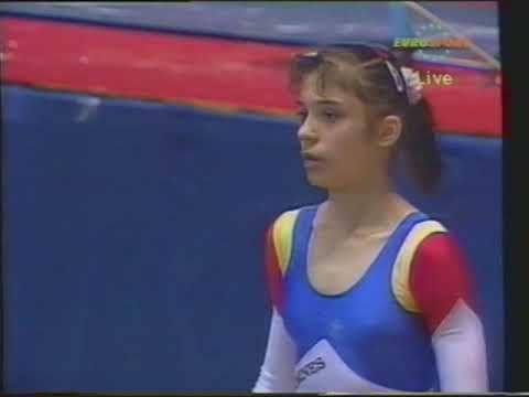 Vanda Hadarean (ROM) - Europeans 1992 - All Around - Uneven Bars