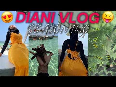 DIANI VLOG SEASON 2 || ROBINSON ISLAND DIANI💕 #travel #island #diani #beach #fyp 