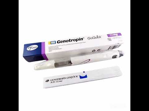Pfizer genotropin 36 iu 12mg
