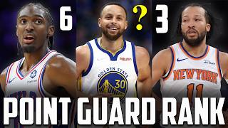 Ranking EVERY Starting Point Guard From All 30 NBA Teams