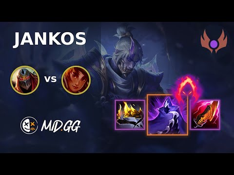 MID.GG: [ Jankos ] Zed JUNGLE vs Taliyah | EUW MASTER | LOL Season 2025