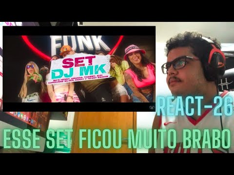 (Esse time veio forte nessa musica) SET MK NO BEAT ft as meninas da love funk React-Reação