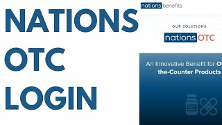 Nations OTC Login: Sign in, Catalog, Online Ordering ⏬👇