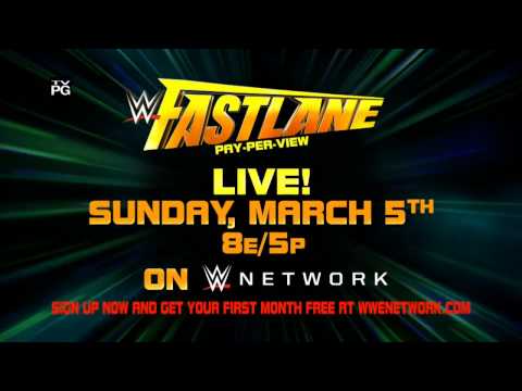 WWE Fastlane 2017: Goldberg vs. Owens - Sunday, March 5