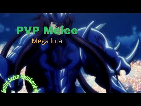 Rhadassacre costumeiro no PVP Melee. Saint Seiya Awakening PVP