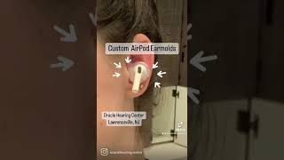 AirPods not staying in your ears? Custom AirPod earmolds are the solution!