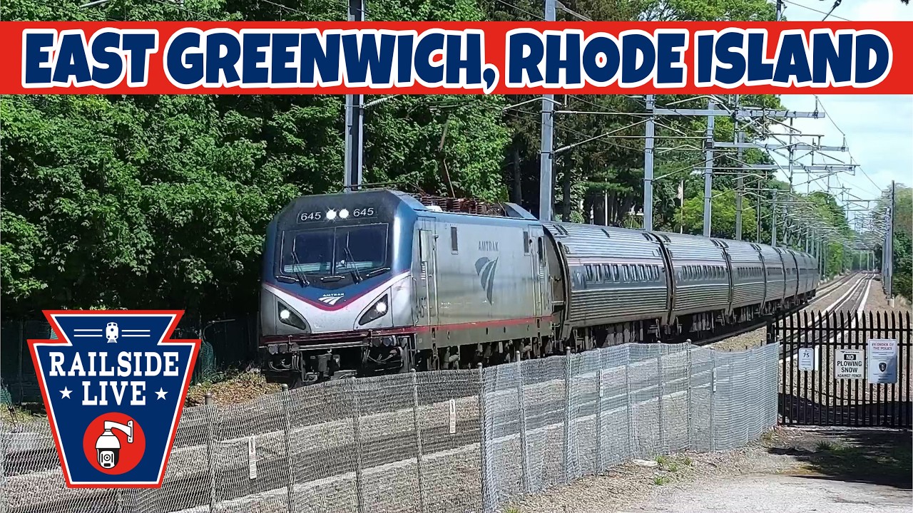 Live webcam view of Amtrak Northeast Corridor Railcam