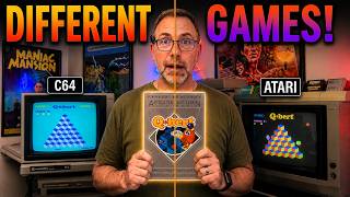 Letter Q Games Put to the Test | Commodore 64 vs Atari on Original Hardware