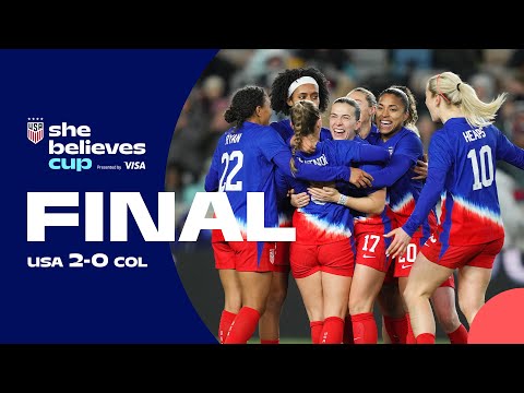 USWNT vs. Colombia | HIGHLIGHTS | February 20, 2025