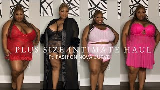 LOVE IS IN THE AIR?! 💕😍 || RATE MY LINGERIE FT FASHION NOVA CURVE