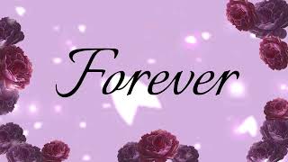 Forever by Martin Nievera &amp; Regine Velasquez lyrics (Purple Background)