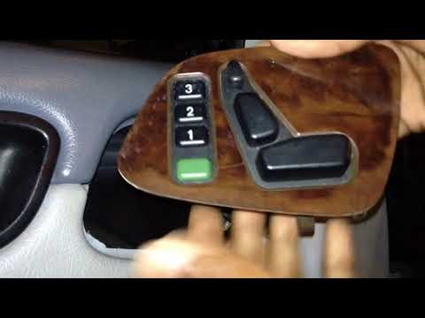 Replace Seat Adjuster in CLK320 Mercedes
