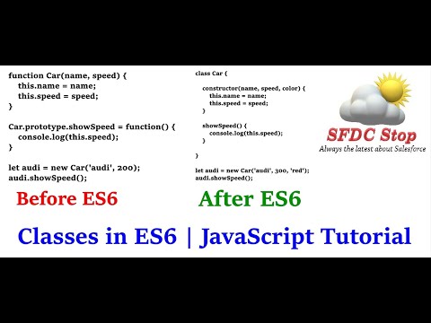 Es6 Classes In Javascript Javascript Classes Private Variables Javascript Tutorial