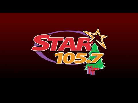 WSRW-FM Grand Rapids, MI "Star 105.7" Legal ID (11/2/23)[Christmas Music]