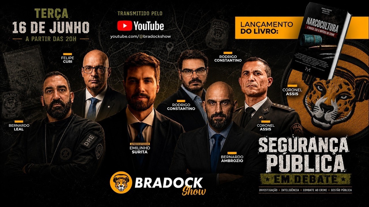 Bradock Show 16/06/15 - EMILINHO, CONSTA, FELIPE CURI, BERNARDO LEAL, BERNARDO AMBROZIO E CEL ASSIS