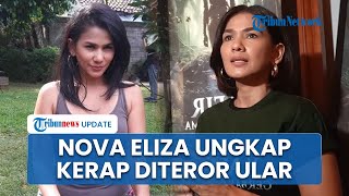 Ngaku Phobia Ular, Nova Eliza Ungkap Berkali-kali Diteror saat Syuting Film Kafir: Gerbang Sukma