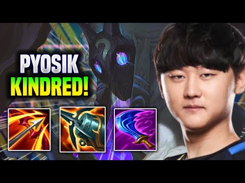 PYOSIK IS A GOD WITH KINDRED! - DRX Pyosik Plays Kindred Jungle vs Ekko! | Season 2022