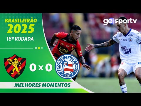Gols e lances de Sport x Bahia
