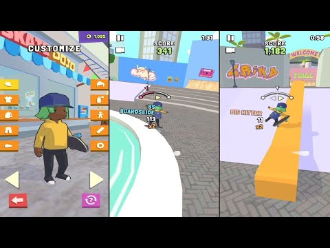 Perfect Grind (by Noodlecake) - free offline skating arcade game for Android - YouTube