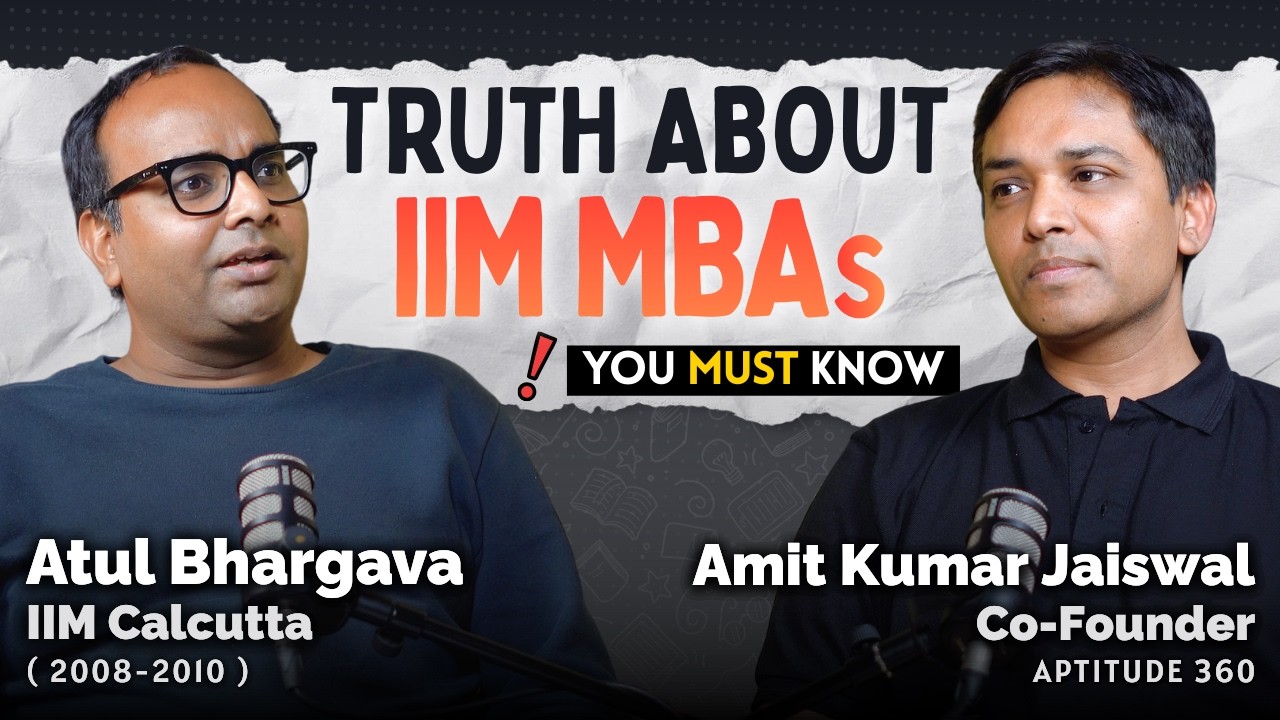 Discussion with Atul Bhargava Sir (IIM Kolkata 2008-2010)