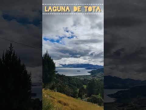 Laguna de tota desde el sector del crucero#tota #boyacá #aquitania #sogamoso #boyaca #viajes #viral