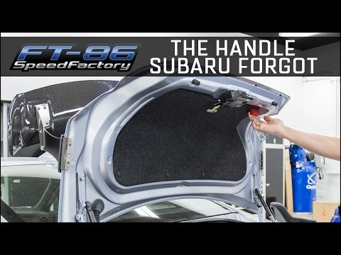 The Handle Subaru Forgot | Perrin Trunk Handle