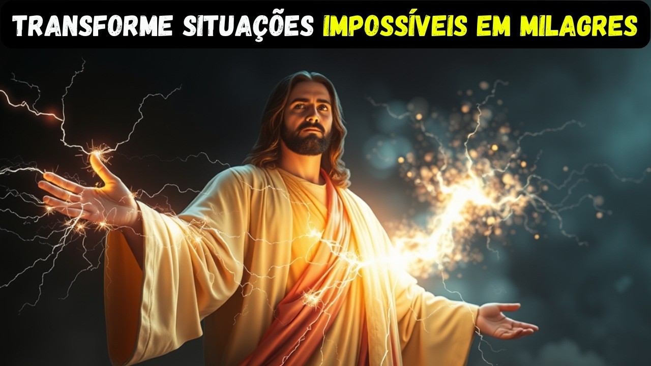 JESUS nos REVELOU a ORAÇÃO que TRANSFORMA o IMPOSSÍVEL em MILAGRES