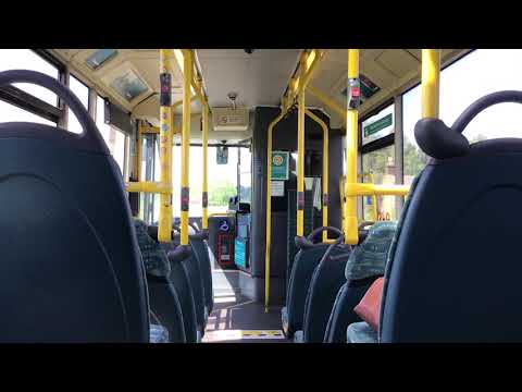 Ex Darlington | Route X14: 2843/YJ58CAE - Optare Solo M950
