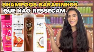 TOP 5 CHEAP DRUGSTORE SHAMPOOS THAT DON'T DRY OUT YOUR HAIR - For washing your hair every day!