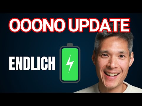 Dieses OOONO Update wollten alle – Batteriestatus endlich da
