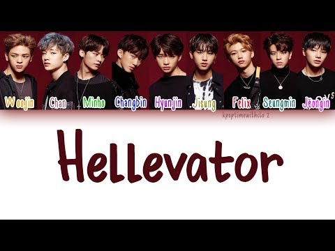 STRAY KIDS - Hellevator LYRICS [COLOR CODED HAN|ROM|ENG]