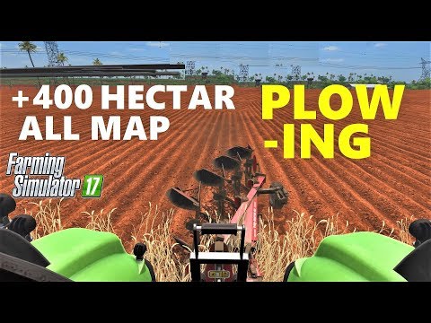 Farming Simulator 17 : +400 HECTAR NEW FIELD CREATING - ALL MAP PLATINUM EDITION